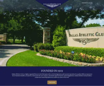 Dallasathleticclub.org(Dallas Athletic Club) Screenshot