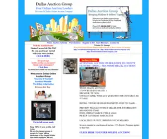 Dallasauctiongroup.com(Dallas Auction Group) Screenshot