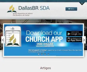 Dallasbrsda.org(Igreja Brasileira de Dallas) Screenshot