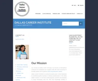 Dallascareerinstitute.net(Decide) Screenshot