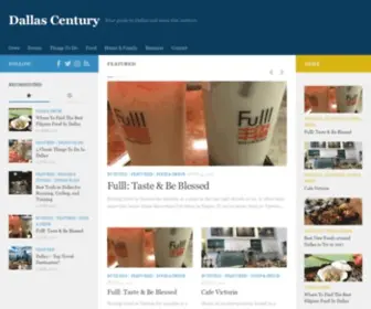Dallascentury.com(Your guide to Dallas and news that matters) Screenshot
