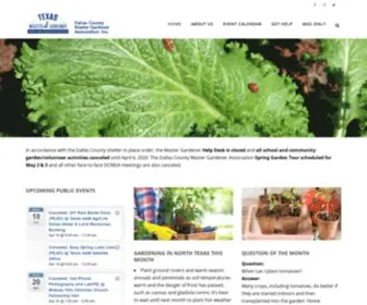Dallascountymastergardeners.org(Dallas County Master Gardeners) Screenshot