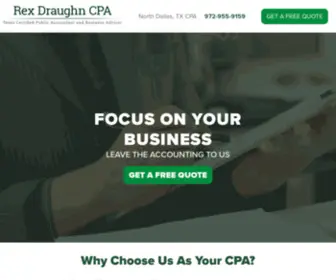 DallascPa.services(Dallas CPA) Screenshot