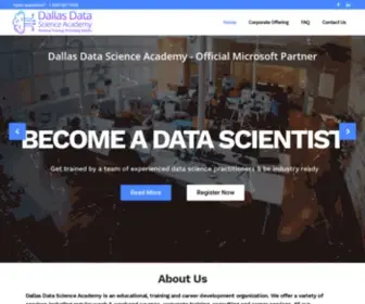 Dallasdatascienceacademy.com(Dallas Data Science Academy) Screenshot