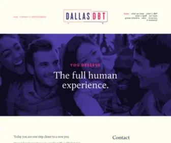 Dallasdbt.com(Dallas DBT Associates) Screenshot