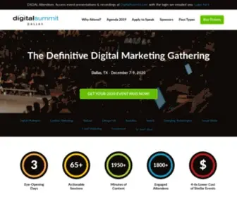 Dallasdigitalsummit.com(Digital Marketing Conference) Screenshot