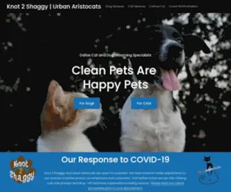 Dallasdogandcatgrooming.com(Knot 2 Shaggy) Screenshot