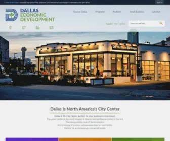 Dallasecodev.org(City of Dallas Office of Economic Development) Screenshot