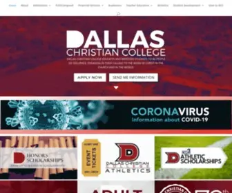 Dallas.edu(Dallas Christian College) Screenshot