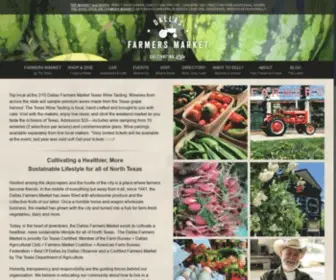 Dallasfarmersmarket.org(Dallas Farmers Market) Screenshot