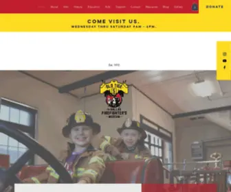 Dallasfiremuseum.com(Dallas Firefighter) Screenshot