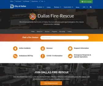 Dallasfirerescue.com(Dallasfirerescue) Screenshot