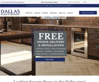 Dallasfloor.net(Flooring store in Dallas) Screenshot