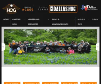 Dallashog.com(Dallas H.O.G.® ChapterGarland) Screenshot