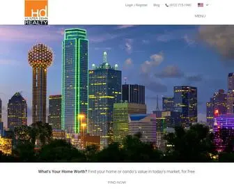 Dallashomesforsale.com(DFW Real Estate) Screenshot