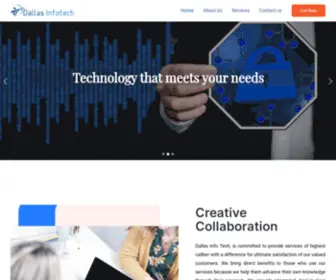 Dallasinfotech.com(Directing the Technology) Screenshot
