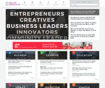 Dallasinnovates.com(Dallas Innovates) Screenshot