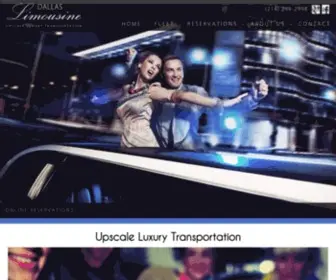 Dallaslimotx.com(Dallas Limousine) Screenshot