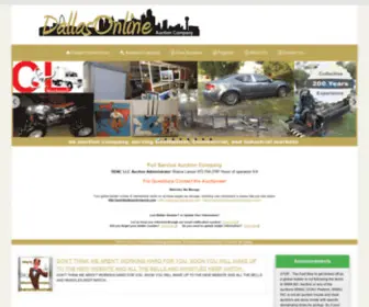 Dallasonlineauctioncompany.com(Dallas Online Auction Company) Screenshot