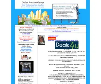 Dallasonlineauctiongroup.com(Dallas Auction Group) Screenshot
