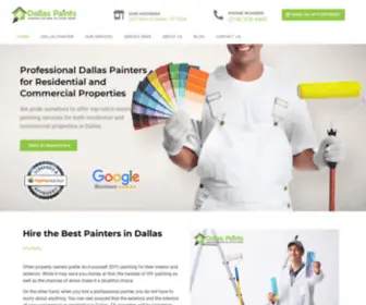 Dallaspaints.com(Dallas Paints) Screenshot