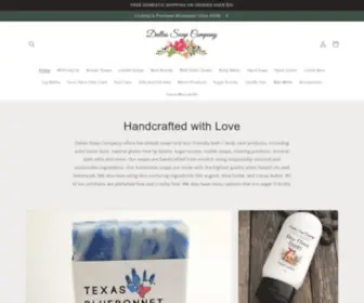 Dallassoapcompany.com(Dallas Soap Company Handmade Bath and Body Products) Screenshot