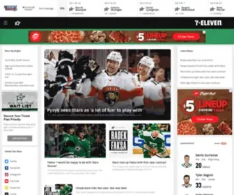 Dallasstars.com(Official Dallas Stars Website) Screenshot