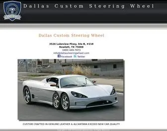 Dallassteeringwheel.com(Dallas Custom Steering Wheel) Screenshot