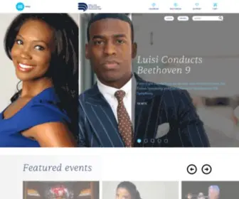Dallassymphony.org(Dallas Symphony Orchestra) Screenshot