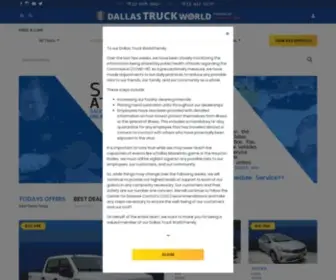 Dallastruckworld.com(Dallastruckworld) Screenshot