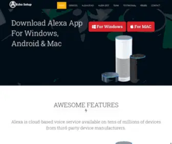 Dallaswebnapp.online(Download alexa app) Screenshot