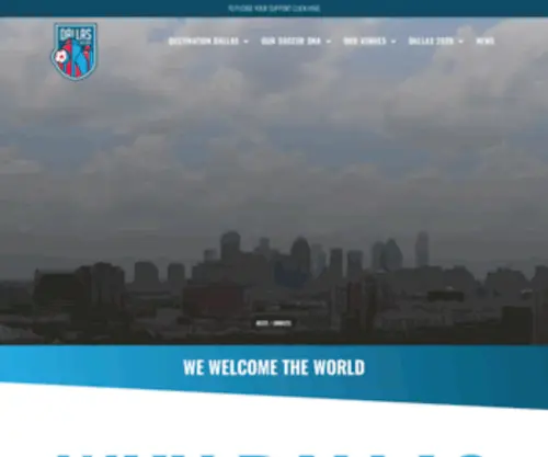 Dallasworldcup2026.com(Dallas World Cup 2026) Screenshot