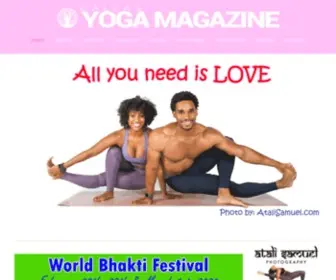 Dallasyogamagazine.com(Dallas Yoga Magazine) Screenshot