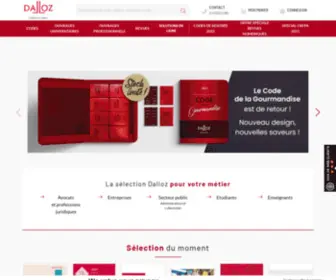 Dalloz-Boutique.fr(Tous les produits et services Dalloz) Screenshot