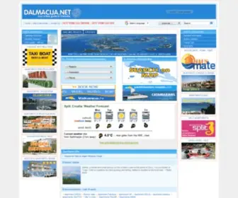 Dalmacija.net(Dalmatia Accommodation) Screenshot