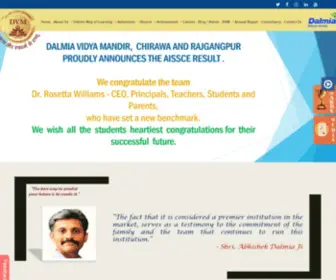Dalmiavidyamandir.education(Dalmia) Screenshot