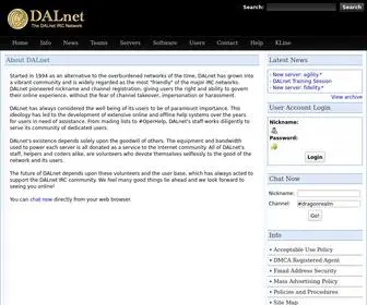 Dal.net(The DALnet IRC Network) Screenshot