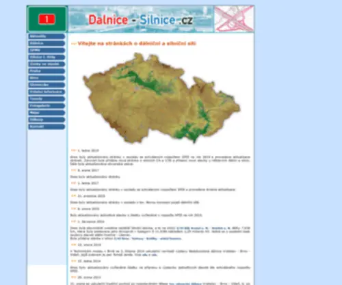 Dalnice-Silnice.cz(Dálnice) Screenshot