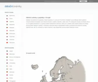Dalnicni-Znamky.com(Dalnicni Znamky) Screenshot