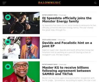 Dalommusic.com(African's Favourite Music Downloads) Screenshot