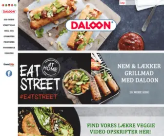 Daloon.dk(En verden af god smag) Screenshot