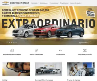 Dalsachevrolet.com.mx(Distribuidor Autorizado) Screenshot