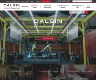 Dalsinind.com(Dalsin Industries) Screenshot