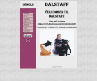 Dalstaff.no(Hund) Screenshot