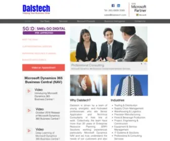 Dalstech.com(Microsoft Dynamics 365) Screenshot