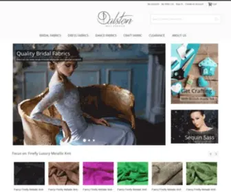 Dalstonmillfabrics.co.uk(Online Fabric Shop & Material) Screenshot