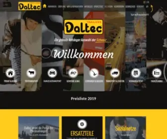 Daltec.ch(Anhänger) Screenshot