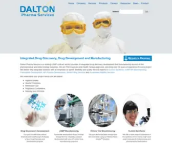 Dalton.com(Integrated Drug Discovery) Screenshot