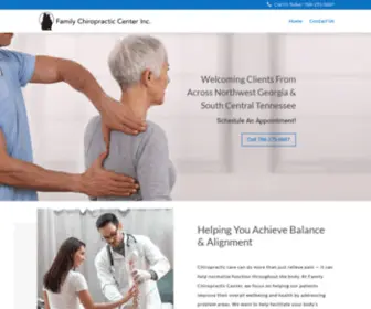 Daltonfamilychiropractic.com(Family Chiropractic Center Inc) Screenshot