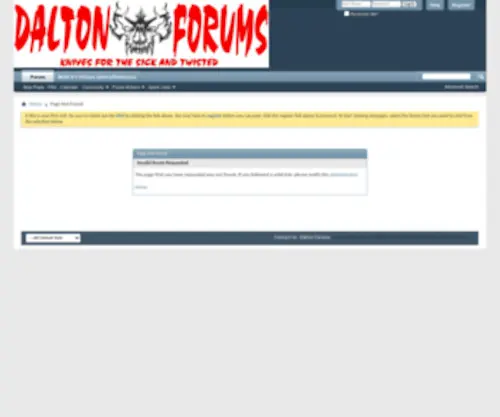 Daltonforums.com(Dalton Forums) Screenshot